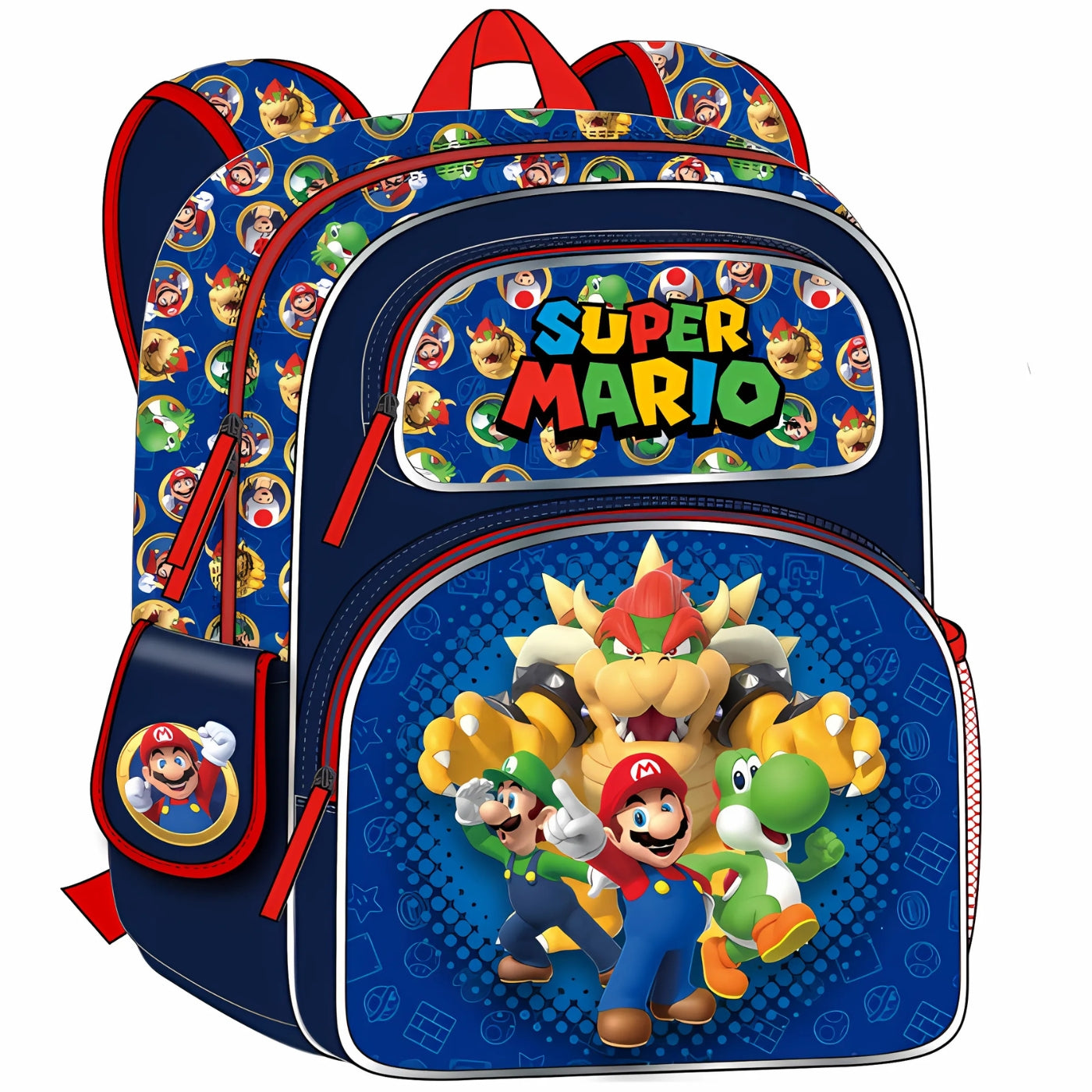 Mochila Escolar Super Mario