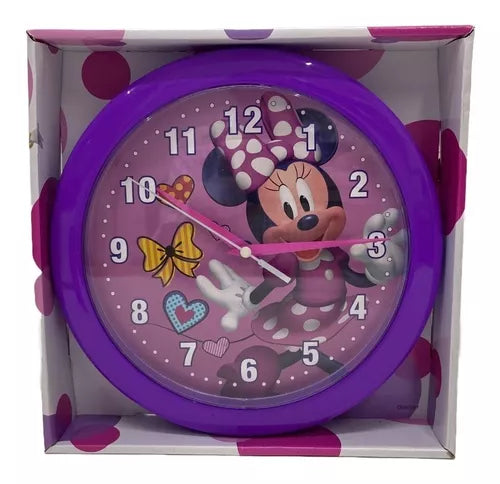 Reloj de Pared de Minnie Mouse