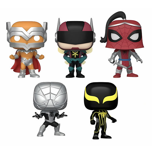 Funko Pop:Marvel: Spider Man (5 pack)